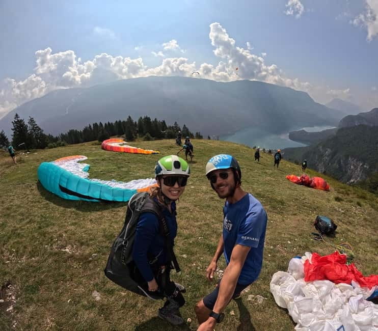 Paragliding on Lake Molveno - Paragliding on Lake Molveno: Soar Above the Dolomites
