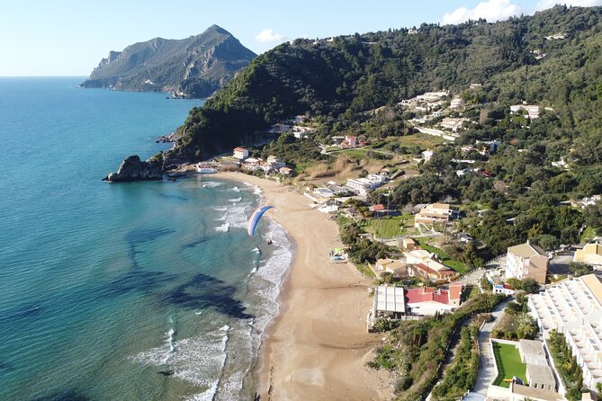 Paragliding Tandem Flight in Corfu - Scenic Flight Over West Coast