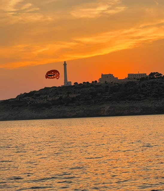 Parasailing - Parasailing in Apulia: Soaring Over Salentos Coastline