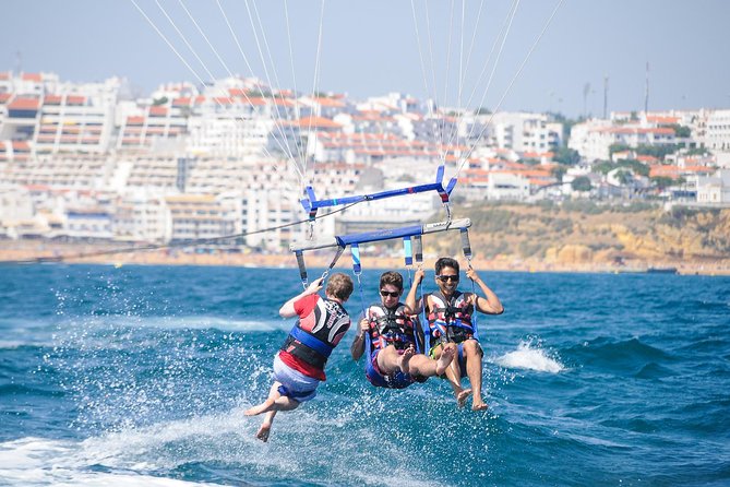 Parasailing From Albufeira Marina by Boat - Reach Heights up to 80 Meters