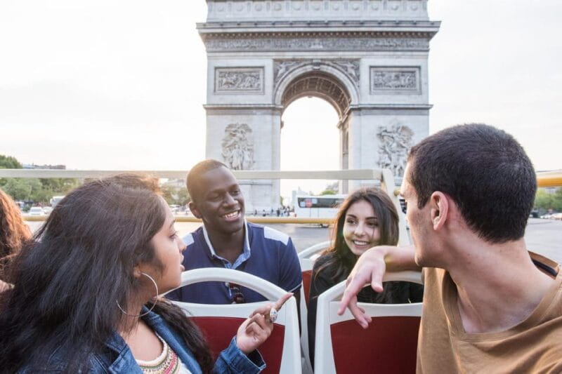 Paris: Arc de Triomphe Ticket & Big Bus Hop-on Hop-off Tour - Key points / Takeaways