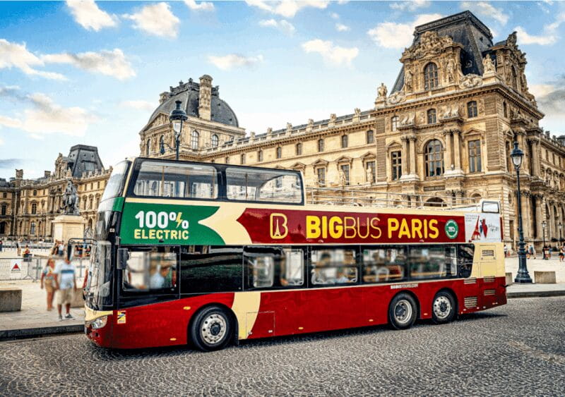 Paris: Big Bus Hop-On Hop-Off Tour with Optional Cruise - Key points / Takeaways