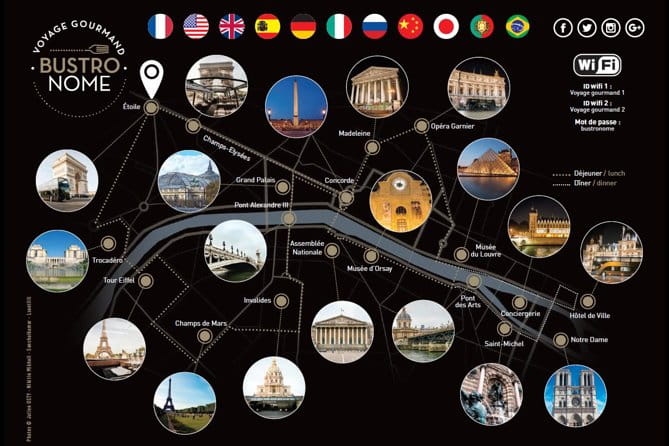 Paris Bustronome Gourmet Sightseeing Lunch on a Panoramic Bus - The Experience in Detail