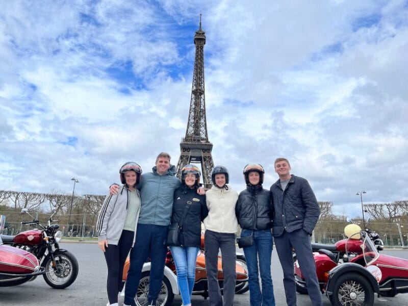 Paris by sidecar 1HR Tour - FAQ