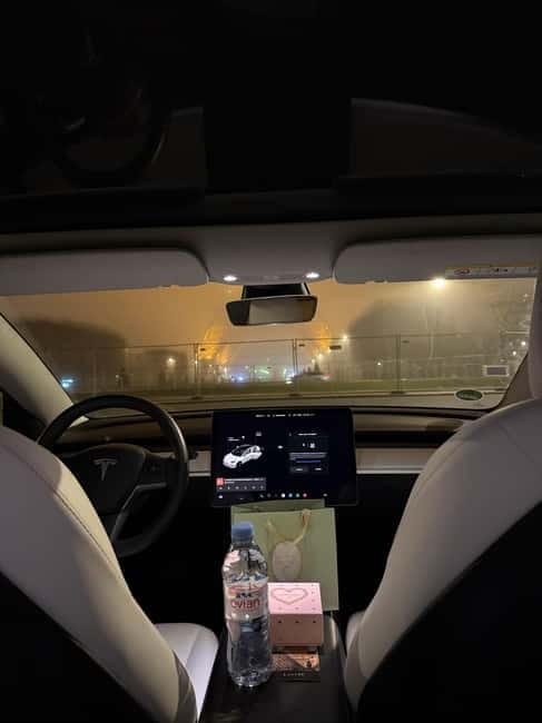 Paris: City Highlights Night Tour in a Tesla - Exploring Paris in a Tesla: A Nighttime Journey Through the City of Light