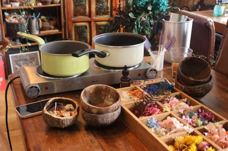 Paris: Floral scented Candle making worskshop - Key Points / Takeaways