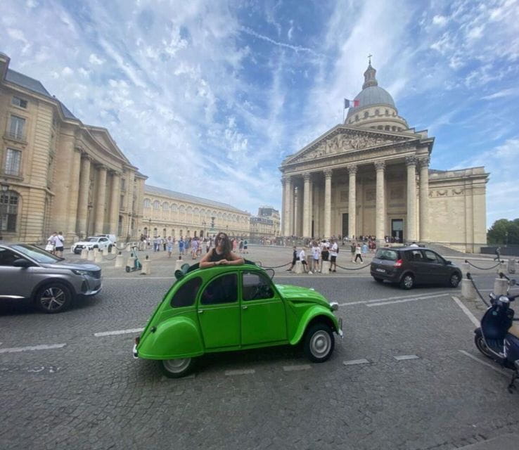 Paris: Guided City Highlights Tour in a Vintage French Car - Iconic Parisian Sights Visited