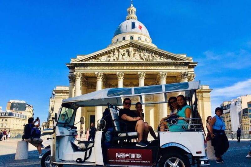 Paris: Most Iconic Monuments Guided Tour by Tuk Tuk - The Practical Details