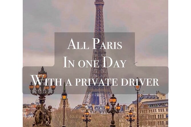 Paris Overview tour with Driver - Who Will Love This Tour?