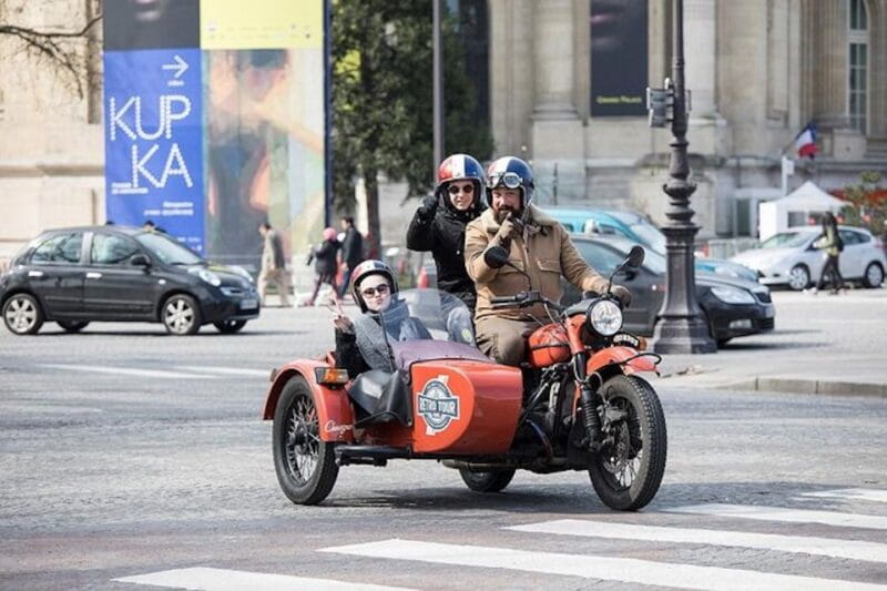 Paris Premium & Private Highlights city tour on Sidecar - Key points / Takeaways
