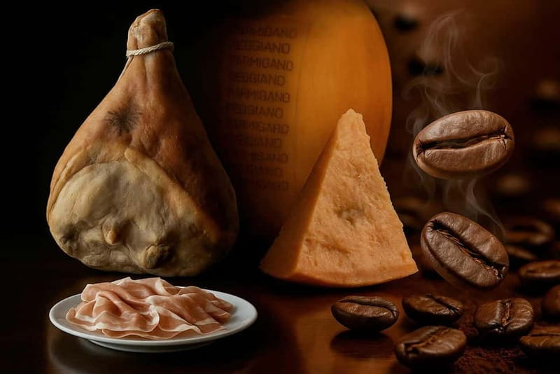 Parma: Parmigiano, Prosciutto, and Coffee Tour with Tasting - Entering the Heart of Food Production