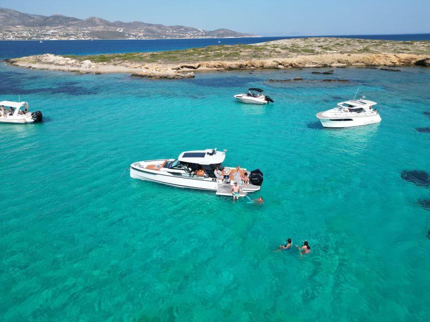 Paros: Private Luxury Boat Day Trip With Snacks and Drinks - Itinerary and Activities