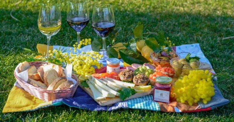 Partinico: Farm Augustali Winery Tour with Picnic & Tastings - The Tasting and Picnic