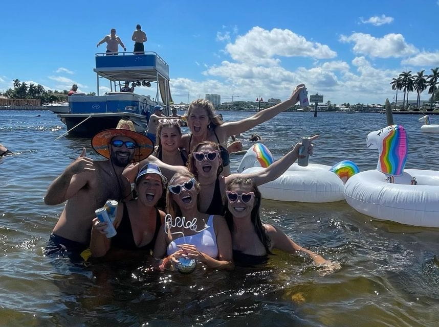 Party Pontoon Boat W/ Captain, Private up to 12PPL - Highlights of the Activity