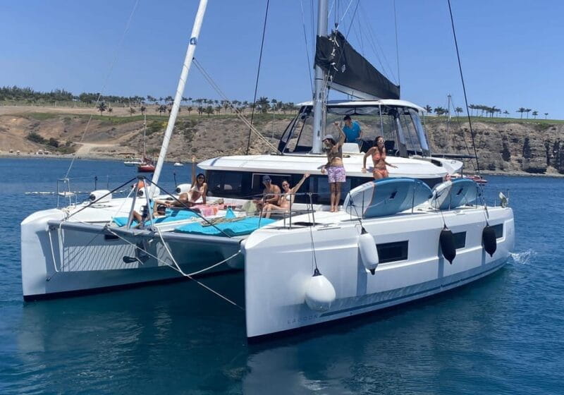Pasito Blanco: Private catamaran excursion with food & drink - Key Points / Takeaways