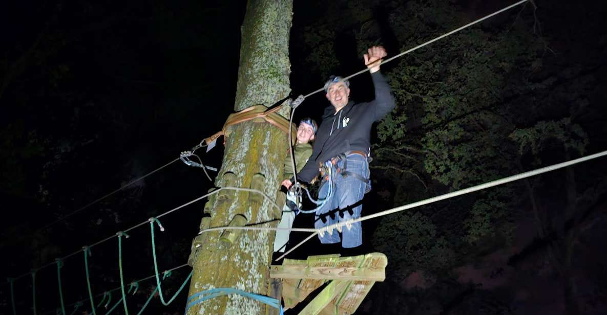 Pau - Night Treetop Treetop - Lacq Adventure - Getting to Lacq Aventure