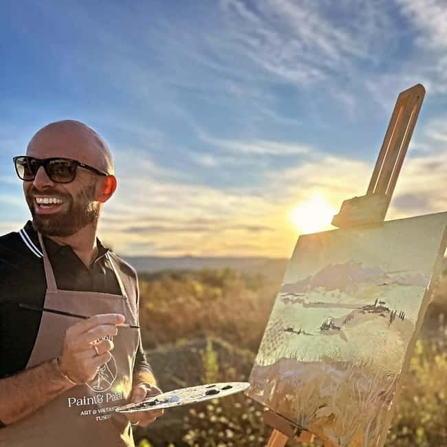 Peccioli: Painting Experience with Wine and Snacks - The Experience: What to Expect Step-by-Step