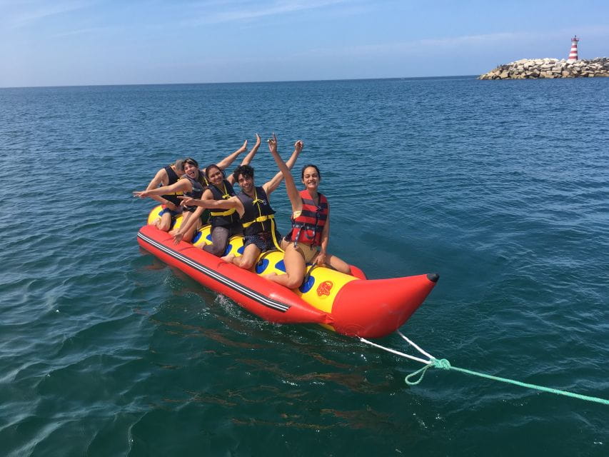 Peniche: Traction Buoy or Banana Boat Adventure - Duration and Experience