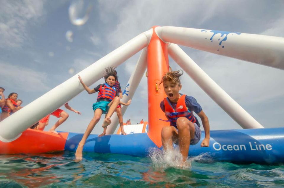 Pêra Armacao: Inflatable Waterpark Entry Ticket - Waterpark Features and Activities