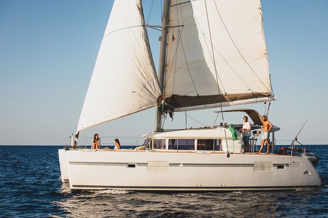 Perfect Day in Private Catamaran by Ibiza - The True Beach Side of Ibiza in a Day