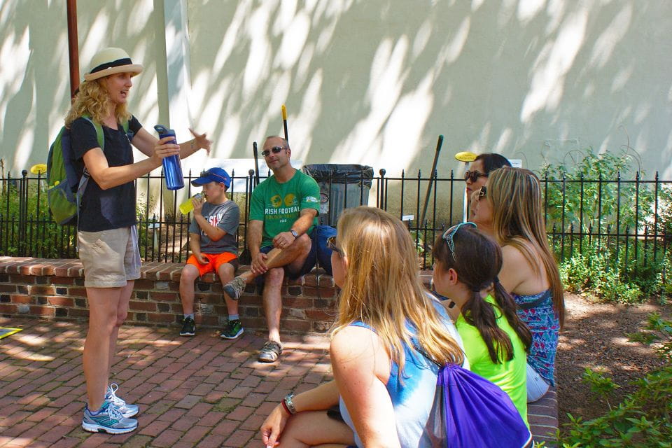 Philadelphia: History, Highlights & Revolution Walking Tour - Signers Garden Start