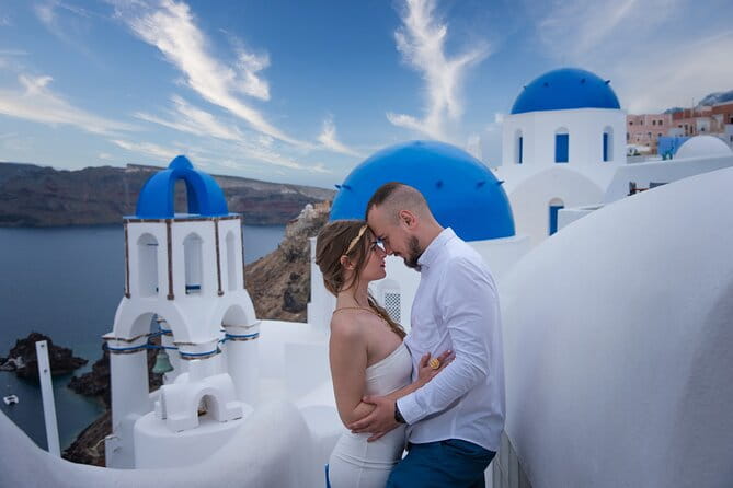 photoshoot in Santorini Oia - Key Points