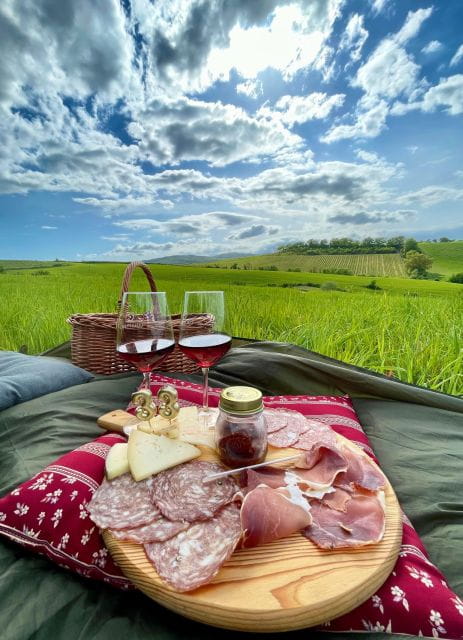 Picnic in the organic vineyards of Brunello - Key points / Takeaways