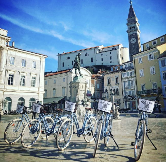 Piran: Bike Rental with Map, Helmet, Water bottle and Lock - Key points / Takeaways