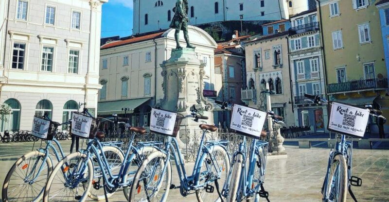 Piran: Bike Rental with Map, Helmet, Water bottle and Lock - The Sum Up: An Authentic, Active Day on the Coast