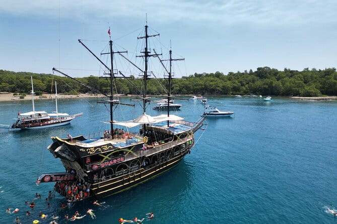 Pirates Boat Trip with optional Pick Up - Drop Off from Antalya - Who Would Love This Experience
