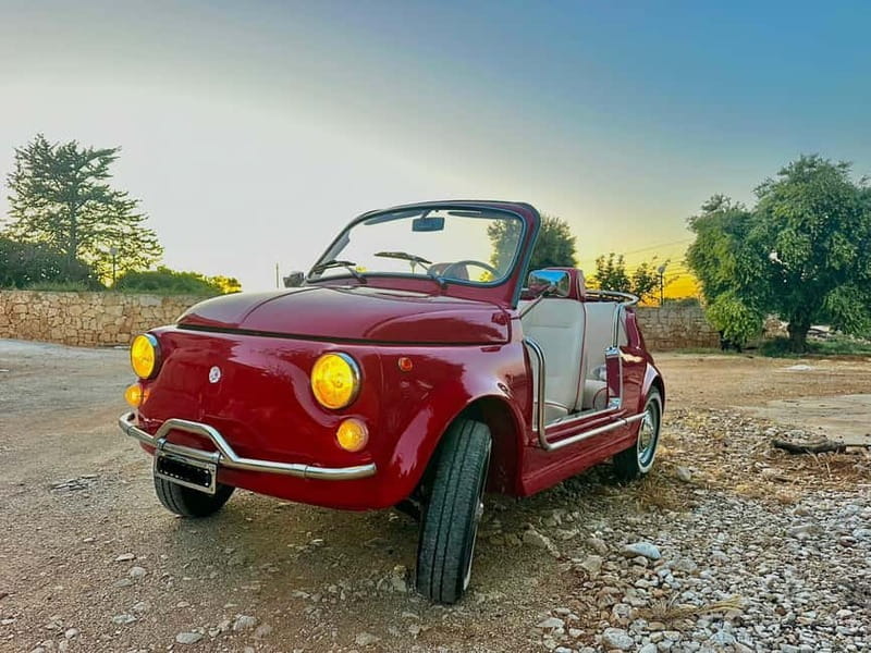 Polignano a Mare: coast & countryside Vintage tour by Fiat 500 SPIAGGINA - Final Moments and Reflection at the Starting Point