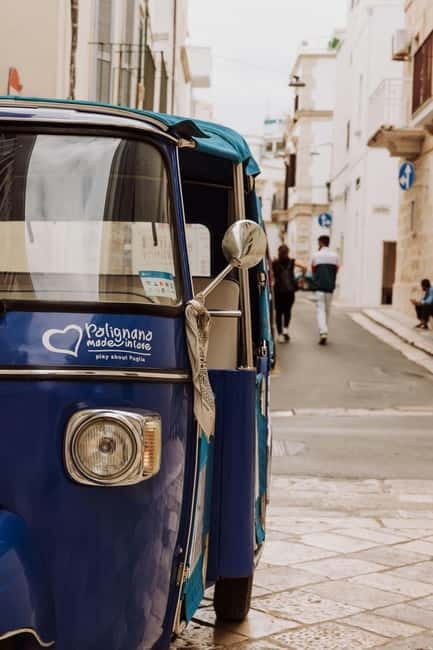 Polignano a Mare: Coast to Coast TukTuk Tour - Exploring Polignano a Mare in a Vintage TukTuk