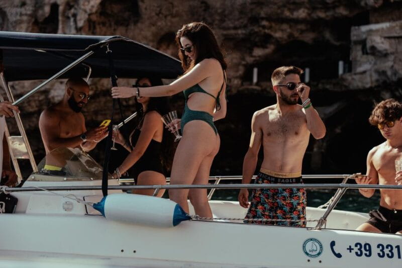 Polignano: PRIVATE boat cruise to the caves with aperitif - Discovering Polignano from the Water: An Authentic Approach