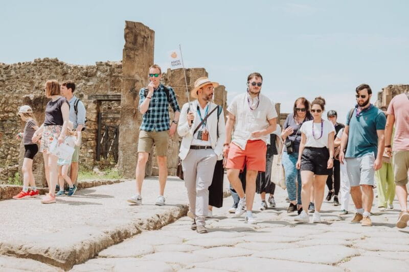 Pompeii and Amphitheatre group tour with an archaeologist - The Thermal Baths and Civic Heart