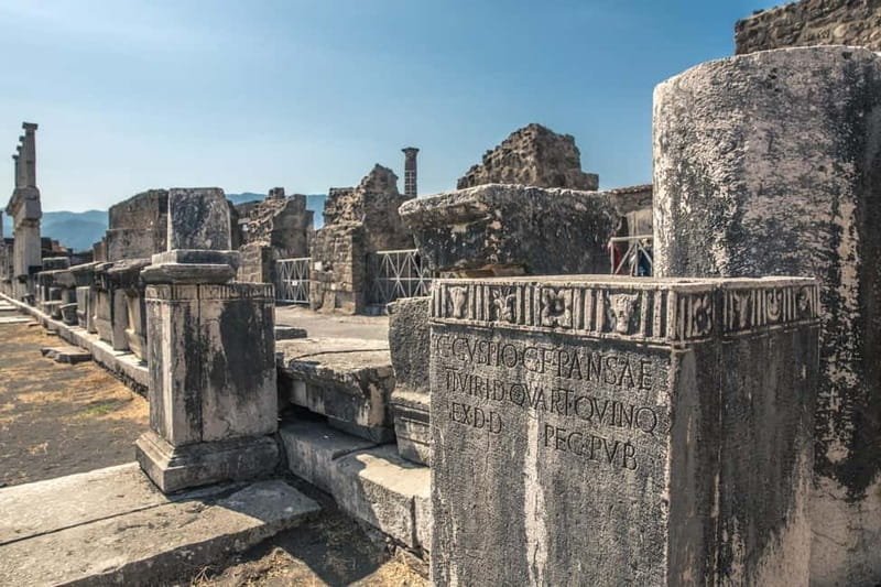 Pompeii: Private Guided Tour from Sorrento - The Sum Up