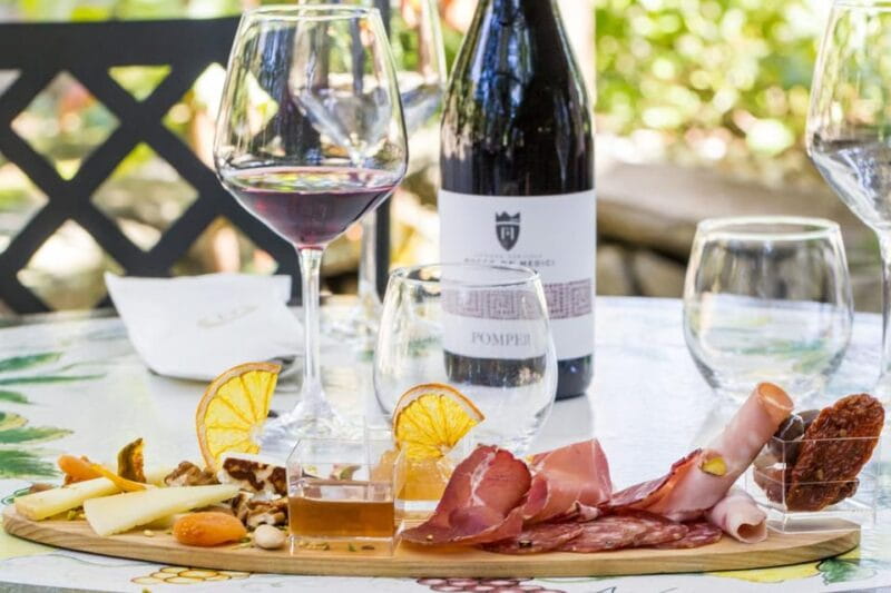 Pompeii Winery Tour, Tasting & Lunch - Key Points / Takeaways