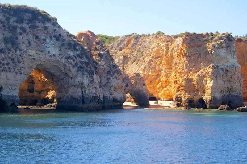 Portimão: Boat Trip by Sailing Boat to Lagos Cape Caves - The Power of Wind & the Return Journey