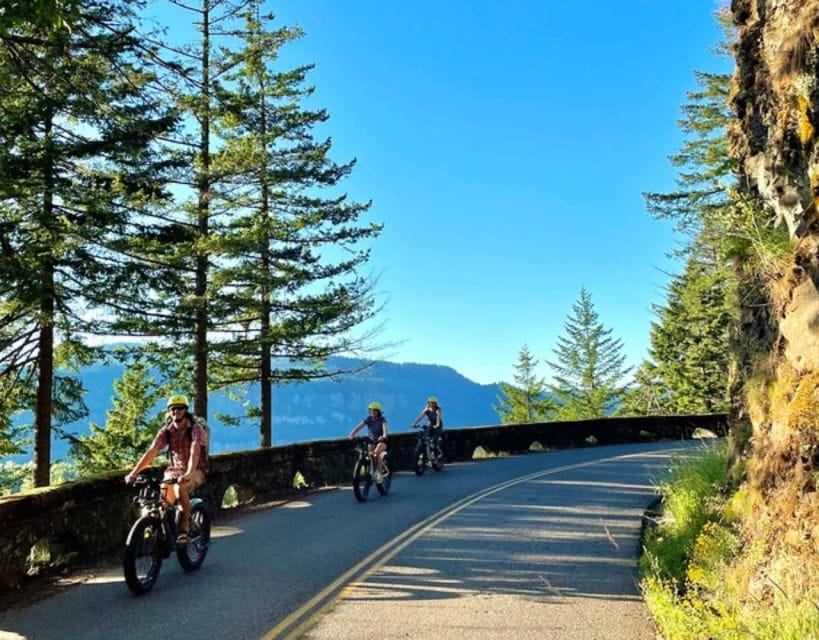 Portland: Scenic Self-Guided E-Bike Tour at Multnomah Falls - Tour Experience