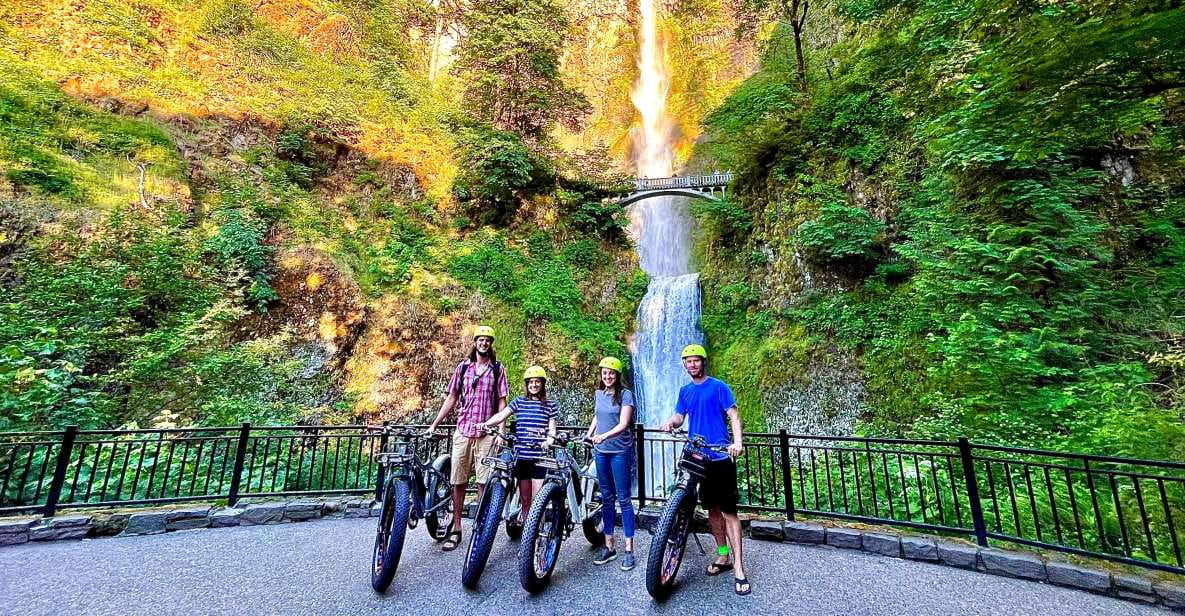 Portland: Scenic Self-Guided E-Bike Tour at Multnomah Falls - Inclusions and Equipment
