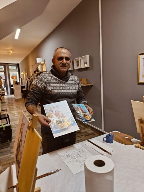 Porto: Acrylic and Oil Painting Class With a Local Artist - Getting to the Studio