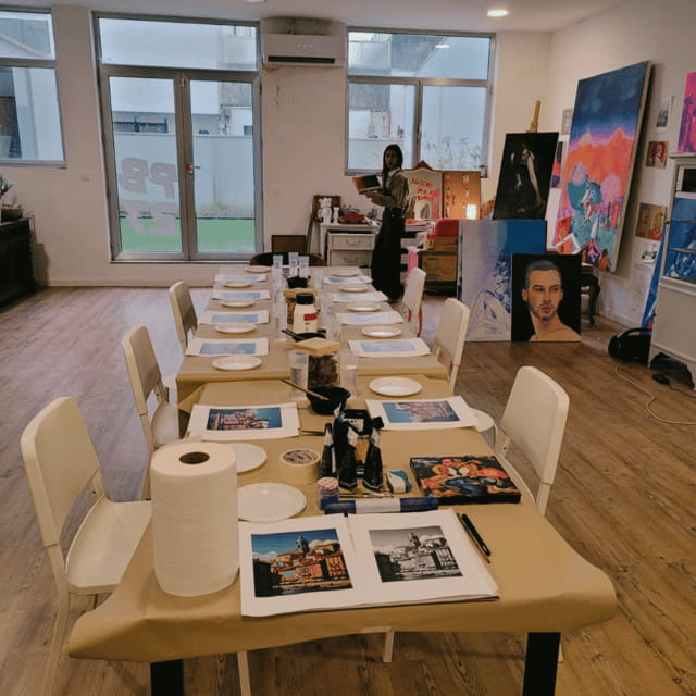 Porto: Acrylic Painting Workshop for Groups - Antero Quental - Setting the Scene: Porto’s Artistic Heart