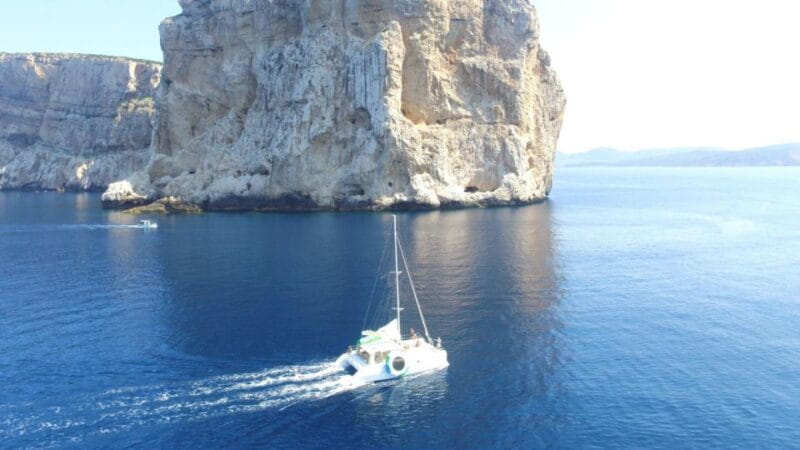 Porto Conte: Half-day catamaran tour with aperitif - Frequently Asked Questions