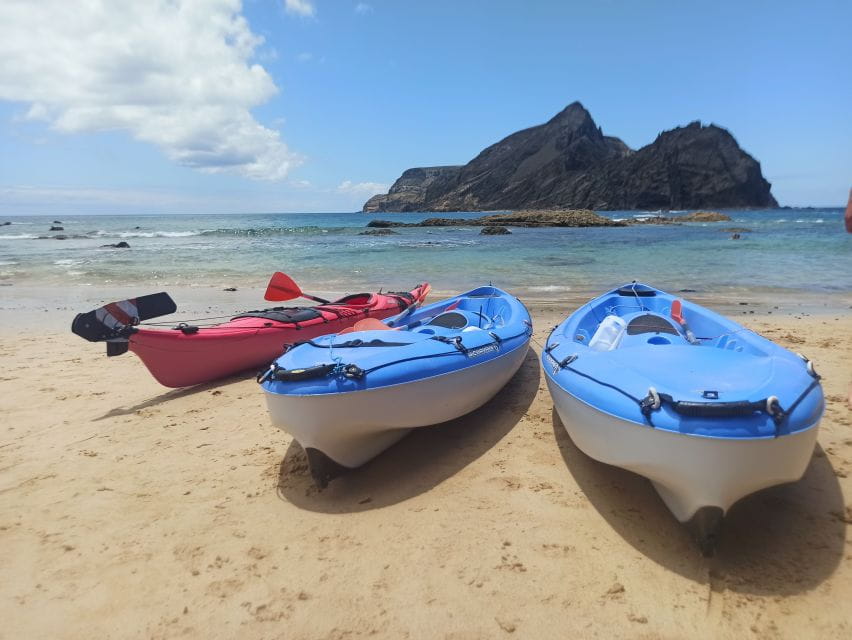 Porto Santo: Kayak Tour From Ponta Calheta - Key Points