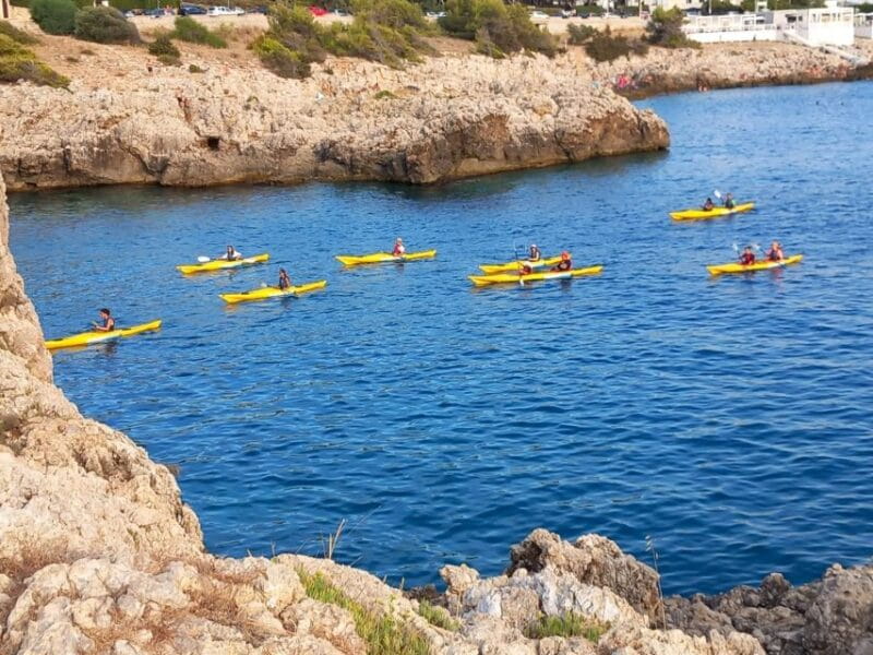 Porto Selvaggio kayak tour + cliff diving + cold springs - Exploring the Natural Beauty of Porto Selvaggio by Kayak