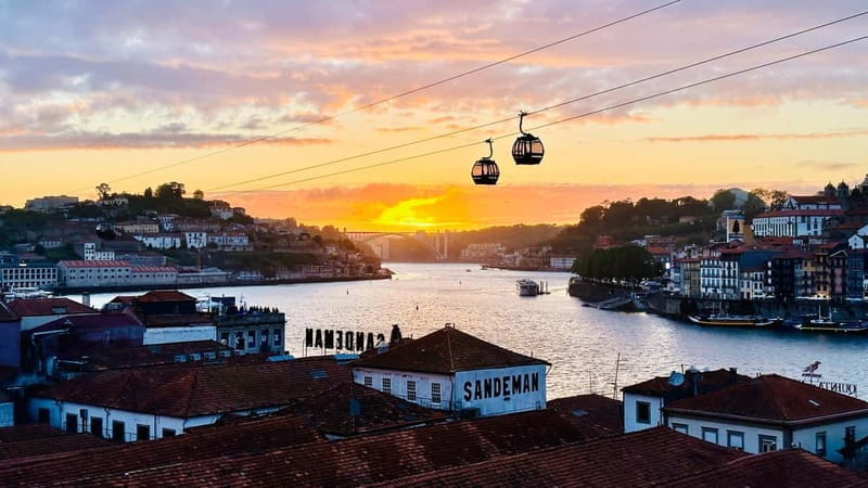 Porto to Gaia Walking Tour - Port Wine Included - Crossing the Douro and Scenic Views
