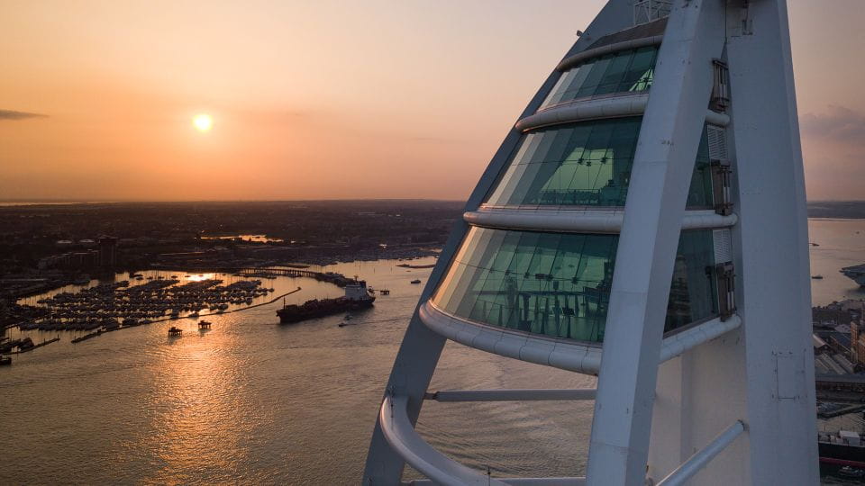 Portsmouth: Spinnaker Tower Ticket - Waterfront Amenities