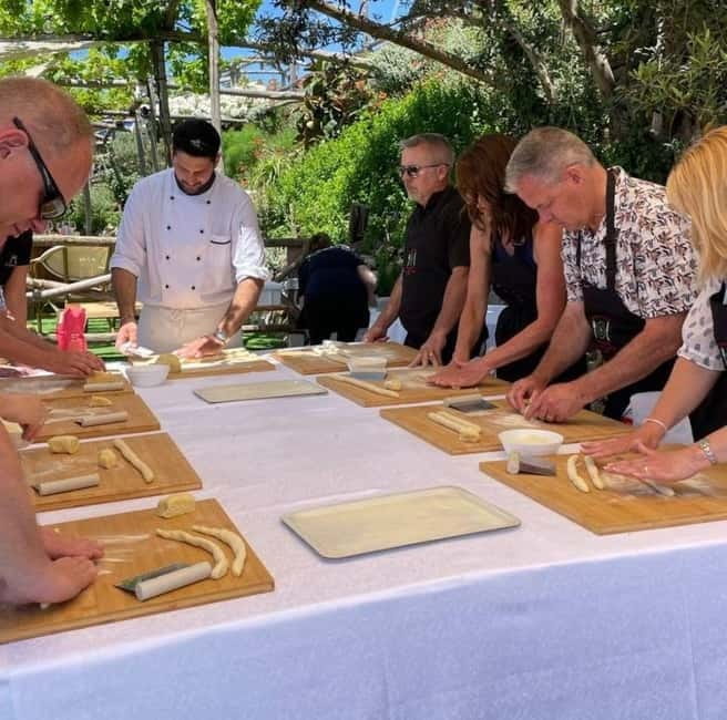 Positano: Cooking class and tasting with a view of the Galli Islands - Key Points / Takeaways