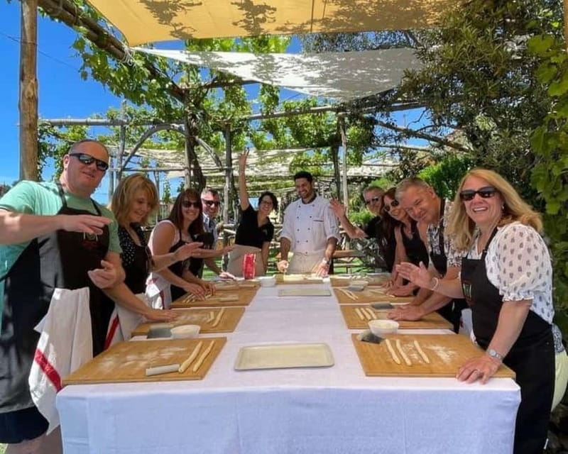 Positano: Cooking class and tasting with a view of the Galli Islands - The Experience in Detail