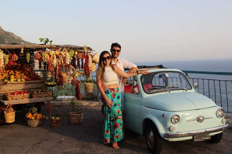 Positano/Praiano: Iconic Fiat 500 Private Amalfi Coast Tour - An Authentic Amalfi Coast Adventure in a Vintage Fiat