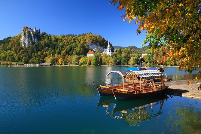 Postojna Cave and Lake Bled - Highlights of Slovenia - Pletna Boat Ride on Lake Bled